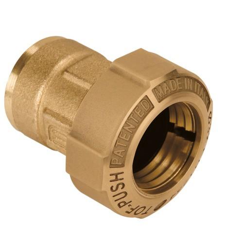 RACCORD POUR TUBE PE - À SERRAGE EXTÉRIEUR - F3/4