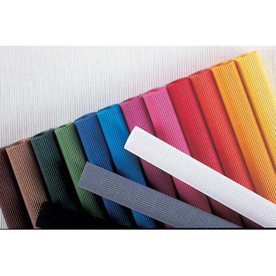 ROULEAU DE CARTON ONDULE CLAIREFONTAINE - 314 G - 0.5 X 0.7 M - ROSE