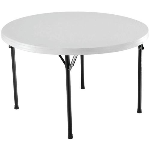TABLE PLIANTE RONDE DIAM. 122CM - LIFETIME