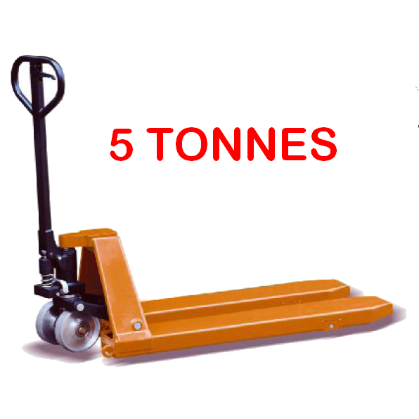 Transpalette forte charge - 5 tonnes Charge maxi 5000 Kg_0