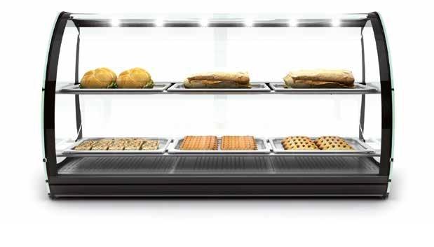Vitrine chauffante CALOR SECO 6 bacs GN 2/3 HONDA Sayl_0