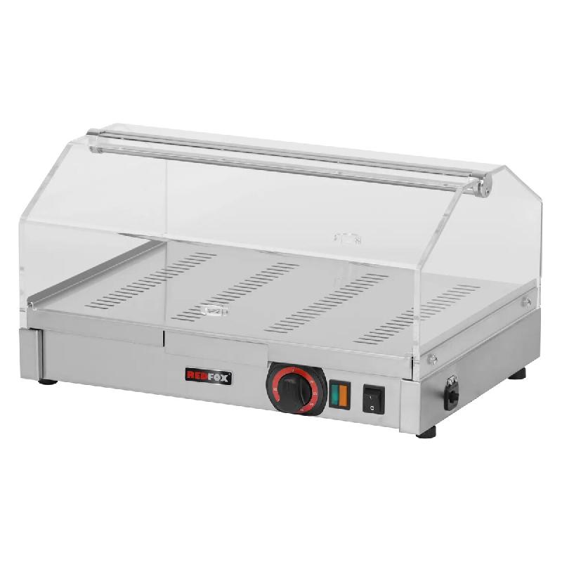 Vitrine chauffée 50x35 | REDFOX - VEC 510 - inox 4949_0