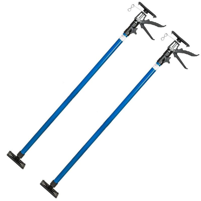 2 X ETAIS TÉLESCOPIQUE SUPPORT BARRE TIGES TRAVERSE DE PLAFOND SET 115-290 CM 30 KG 08_0000501_0