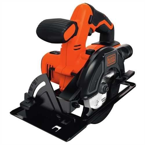 BLACK+DECKER BDCCS18-QW - Scie circulaire 140mm avec batterie 18V - Lithium, compacte et légère_0