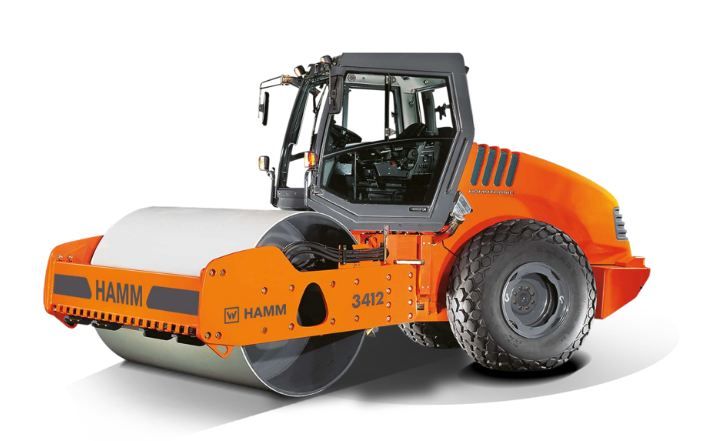 3412 HT H180 Compacteur monocylindre - HAMM - 12 200 kg - Cylindre lisse avec équipements et options_0