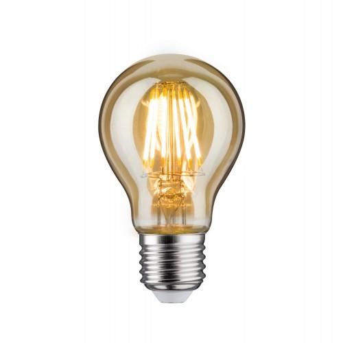 AMPOULE LED SPHÉRIQUE E27 GRADABLE - PUISSANCE 6 WATTS - VINTAGE DORÉ PAULMANN