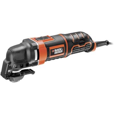 BLACK & DECKER MT300KA MT300KA-QS OUTIL MULTIFONCTION + ACCESSOIRES, + MALLETTE 13 PIÈCES 300 W