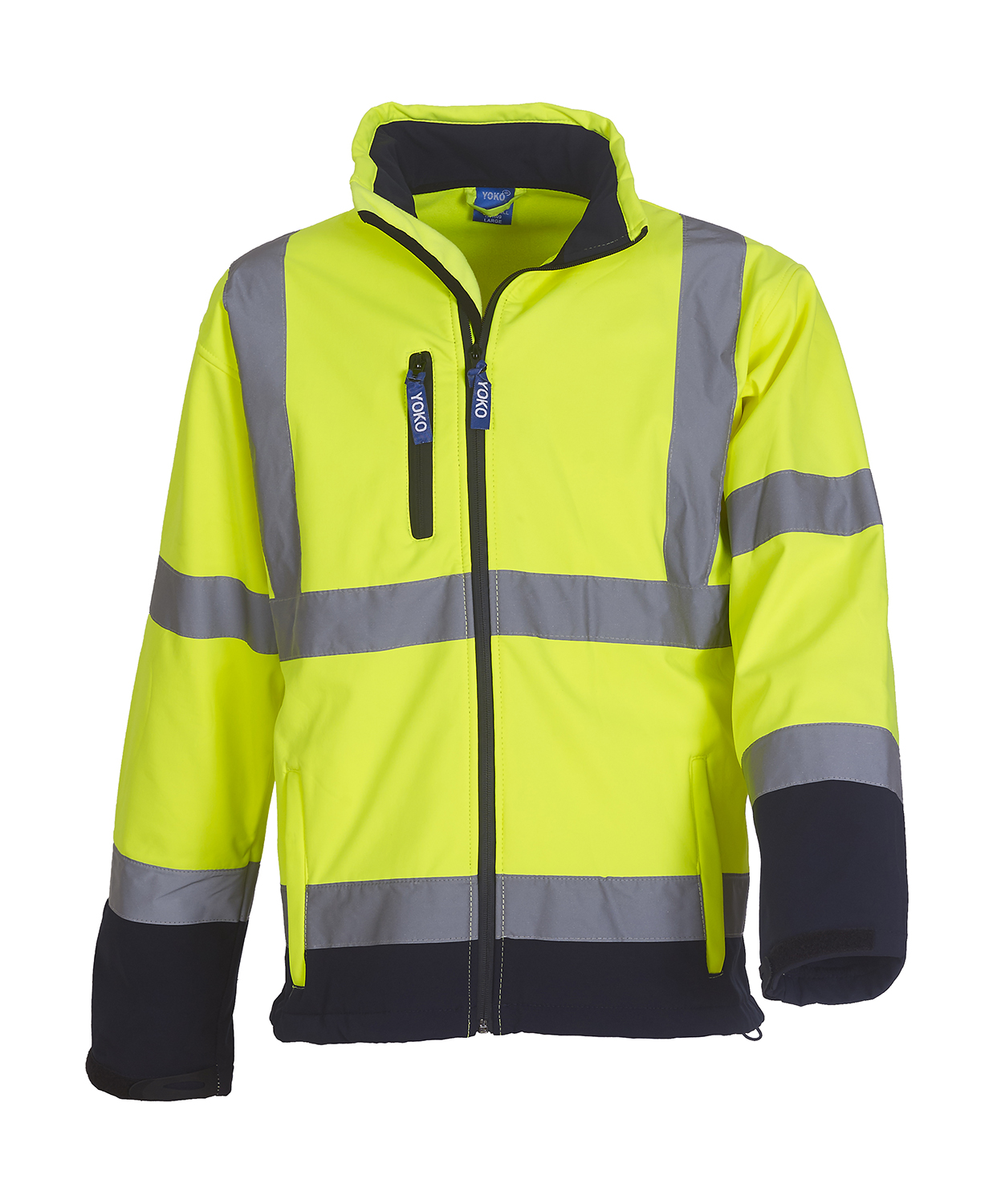 Blouson veste softshell de securite - haute visibilite_0