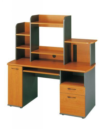 BUREAU INFORMATIQUE COMPACT - JAZZ - AULNE/ANTHRACITE