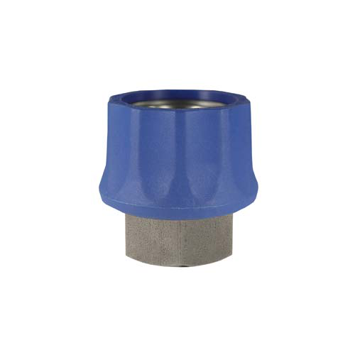 Coupleur rapide femelle - inox - bleu - 3/8F - adaptable KEW/ALTO - pression max 250 bars/150°C_0