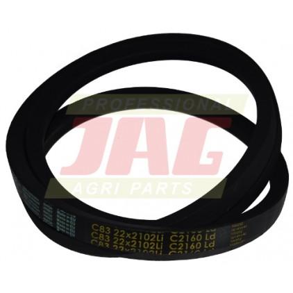 Courroie trapézoidale gates delta classic c83 (22x2102li/2160lp) z20743.26 john deere - référence : me-z20743.26_0