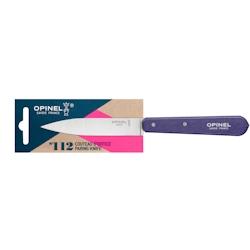 Couteau d'office N°112 Violet Paysage -  Autre Bois Opinel 19.4x1.9 cm - violet Bois massif 3123840031168_0