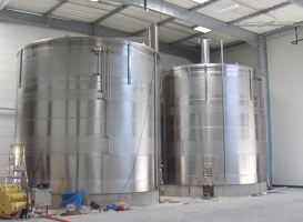 Cuves thermo-régulées montées sur site - vinification et stockage_0