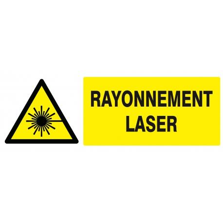 Danger, rayonnement laser 330x120mm TALIAPLAST | 626316_0