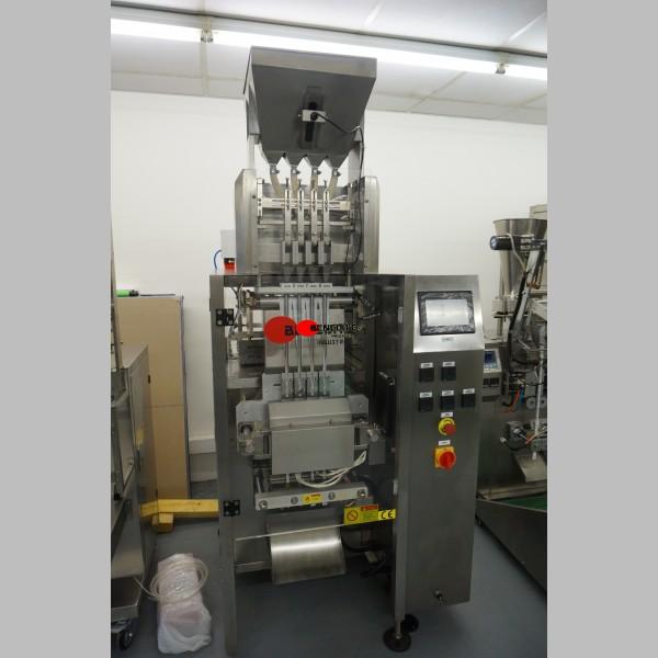 Ensacheuse automatique verticale multi pistes pour produits granulés - Modèles GR-MT-4, GR-MT-6, GR-MT-8_0