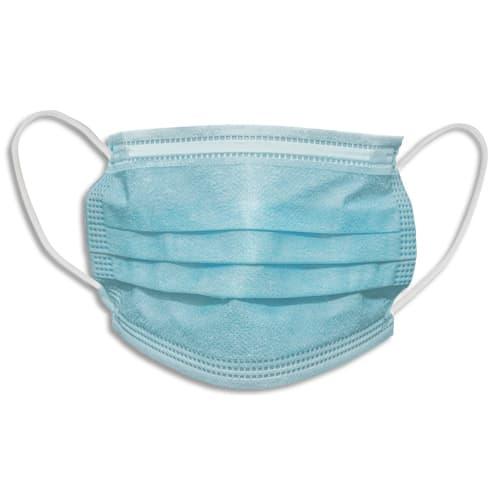 Boîte de 50 masques de protection jetables 3 plis type iir_0