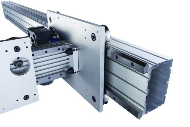 Guidage linéaire en acier inoxydable