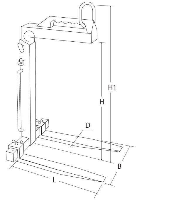 Lève-palette RPHM - Rema Holland B.V - équilibrage manuel et fourches réglables_1