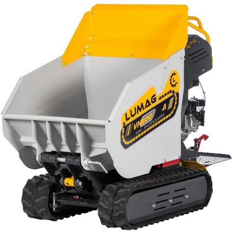 MINI-DUMPER SUR CHENILLES TOUT HYDRAULIQUE VH500A 500KG – MOTEUR LONCIN - 7CV – BENNAGE HYDRAULIQUE_0