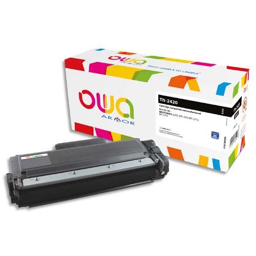 Owa Toner Compatible Brother TN2420 Noir - Haute Capacité - Remanufacturé OWA_0