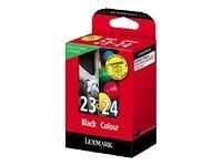 PACK CARTOUCHE LEXMARK N°23 ET N°24