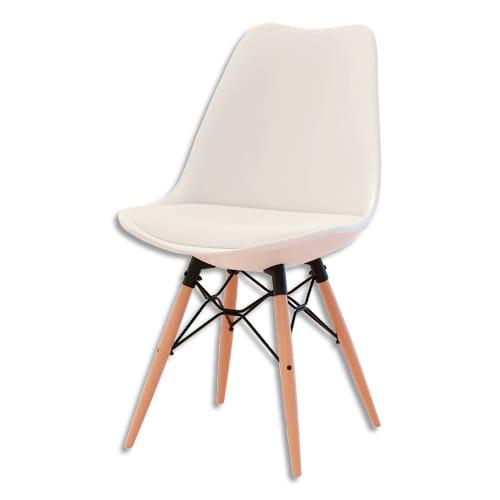 PPF L/2 chaise Dogewood blanc - Référence CHDOGEX2.23.13_0
