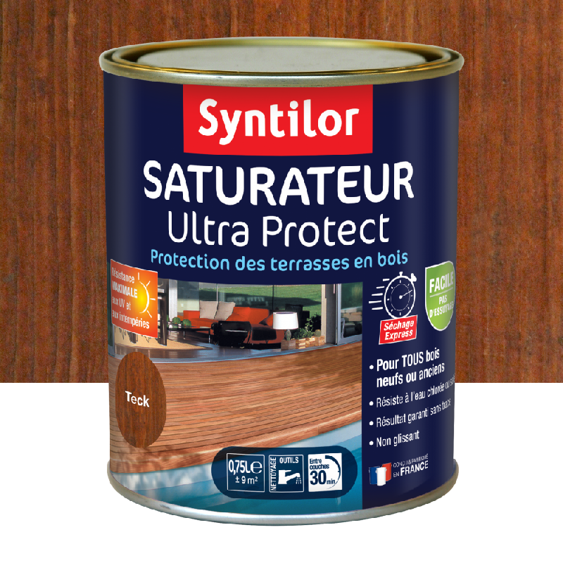 Saturateur ultra protect SYNTILOR, teck, mat 0.75 l_0