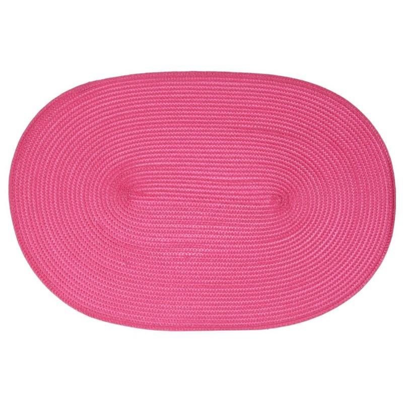 SET DE TABLE OVALE FUCHSIA - PARIS PRIX_0