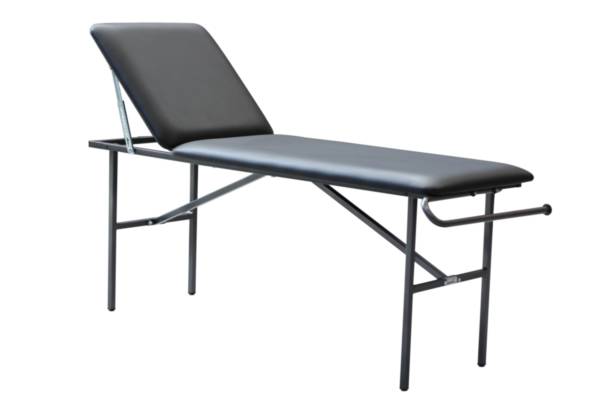 Table de massage fixe 2 sections noire - Chattanooga - design robuste avec mousse 55kg/m3_0