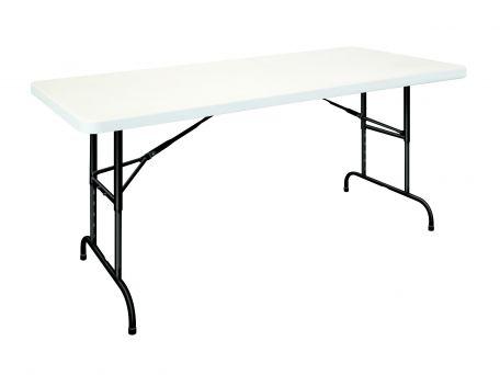 Table polypro 1.83 x 76 cm réglable en hauteur - 12131_0