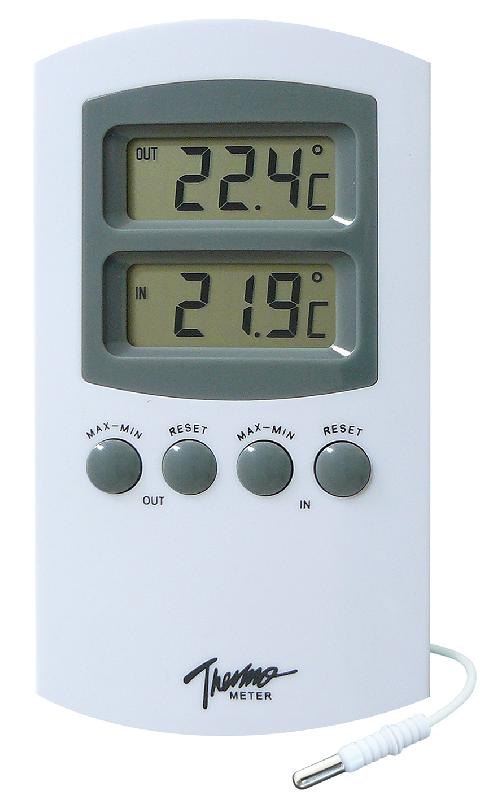 Thermomètre électronique - intérieur - extérieur #2906tm_0