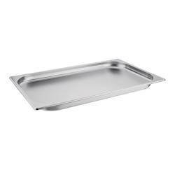 Bac Gastro Inox GN 1/1 - 20 mm - Vogue - Acier inoxydable 18/0, 3L, durable et résistant à la corrosion_0