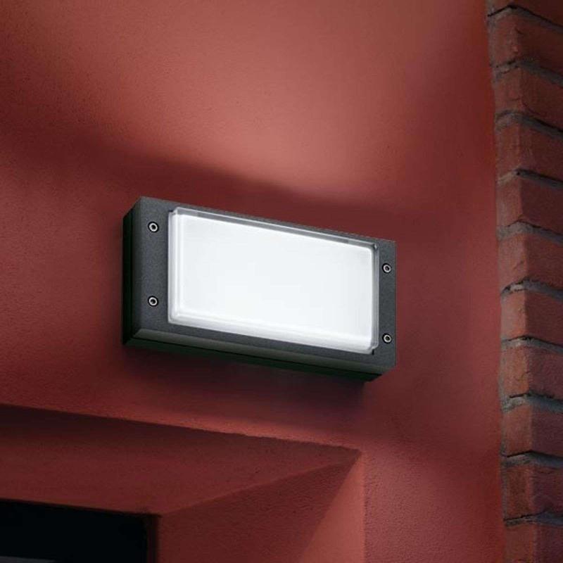 PERFORMANCE IN LIGHTING APPLIQUE D\'EXTÉRIEUR MODERNE BLIZ RING, ANTHRACITE