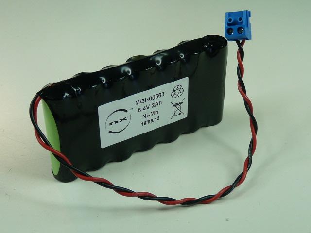 BATTERIE NIMH 7X AA 7S1P ST1 8.4V 2AH FC_0