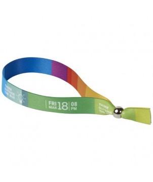 BRACELET MÉTAL FESTIVAL EVI - BLANC - BRACELETS PERSONNALISÉS POUR FESTIVALS