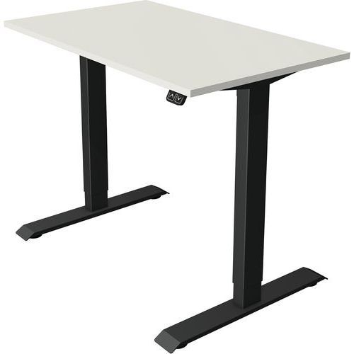 BUREAU RÈGLABLE MOVE1FONCTION MÉMOIREANTRL100XP60CMBLANC - KERKMANN