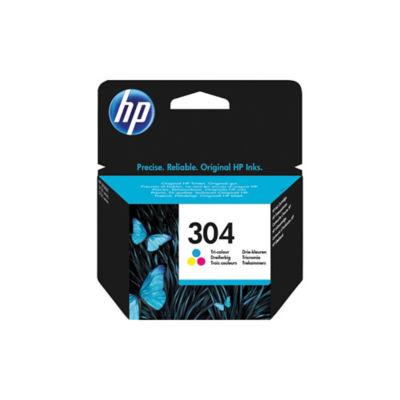 Cartouche HP 304 couleurs (cyan+magenta+jaune) pour imprimantes jet d'encre_0