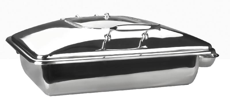 Chafing Dish Luxe Professionnel GN 1/1 - Acier inoxydable 18/10 - Compatible induction et toutes plaques de cuisson_0