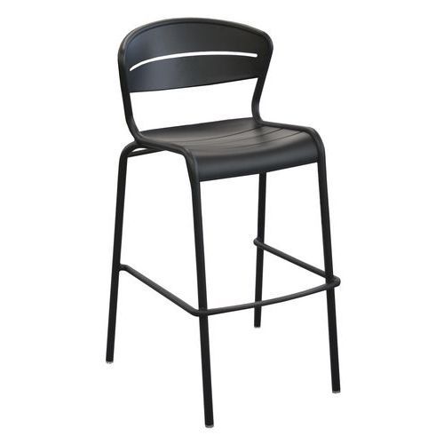 CHAISE HAUTE HAORA ALU GRAPHITE