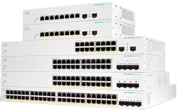 Cisco CBS220-48T-4X-EU commutateur réseau Géré L2 Gigabit Ethernet (10/100/1000) Blanc_0