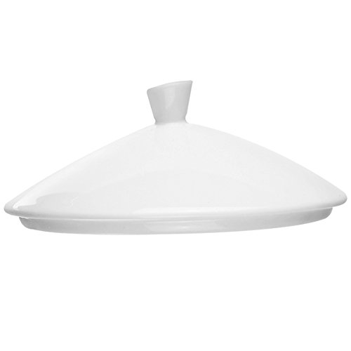 CLOCHE RONDE 14CM EN PORCELAINE BLANCHE - CHEF & SOMMELIER - PURITY