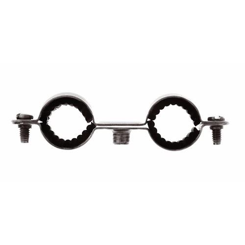 COLLIERS ISOPHONIQUES DOUBLES - DIAMÈTRE 20 MM - 25 PIÈCES FISCHER