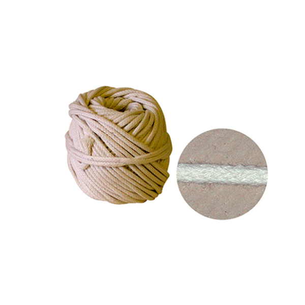 Cordeaux coton tressé - cordes de levage - conditionnements variés jusqu'à 1 kg_0