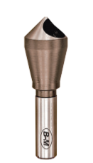 FRAISE À ÉBAVURER À TROU 90° HSS COBALT 5% - DIAMÈTRE 20 MM