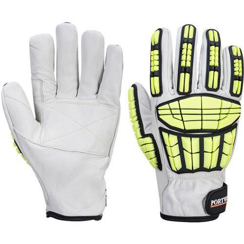 GANT ANTI-COUPURE EN CUIR NIVEAU F IMPACT PRO CUT A745 11 - PORTWEST