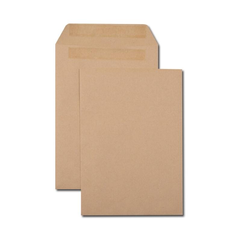 GPV Boîte de 500 pochettes Everyday kraft brun 176x250/B5, 90 g/m², autocollantes - 3250650013937_0