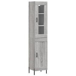 Helloshop26 - Buffet bahut commode armoire meuble de rangement organisateur cuisine salle de séjour salon haut sonoma 34,5 x 34 x 02_0035258 - 300021_0