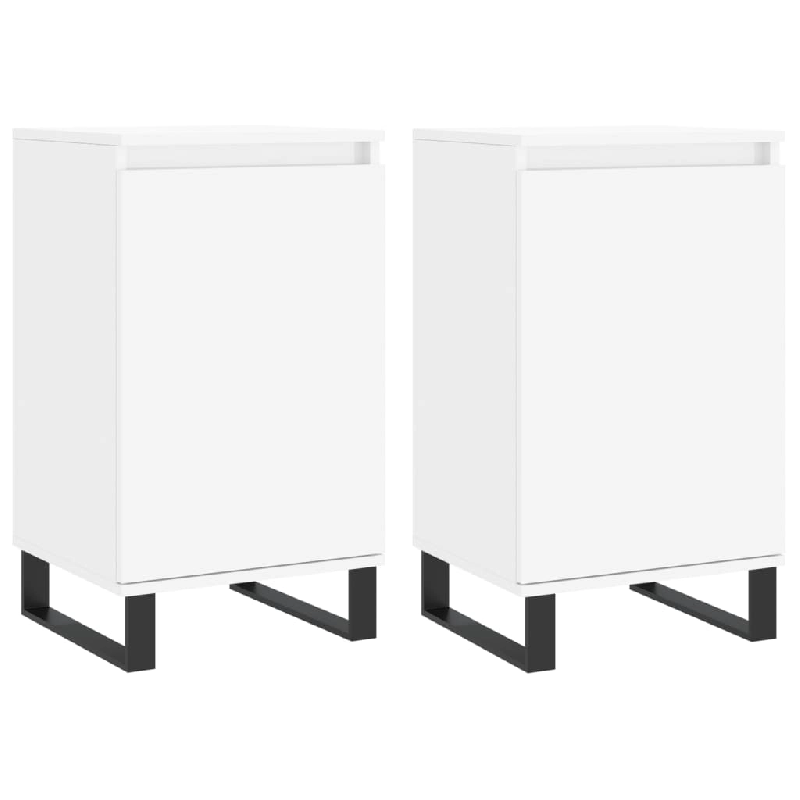 Helloshop26 - Buffet bahut commode armoire meuble de rangement organisateur cuisine salle de séjour salons lot de 2 40 x 35 x 70 cm 02_0036663 - 3000_0