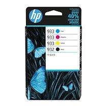 HP 932 + HP 933 PACK CARTOUCHES 4 COULEURS POUR IMPRIMANTE JET D'ENCRE