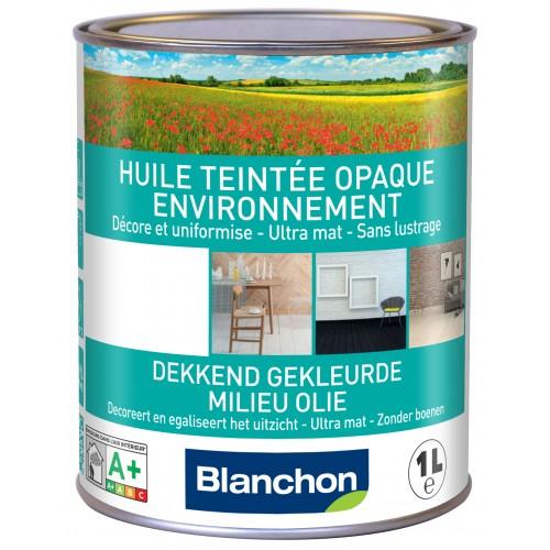 HUILE OPAQUE TEINTÉE OPAQUE NOIRE ENVIRONNEMENT - 5 L BLANCHON